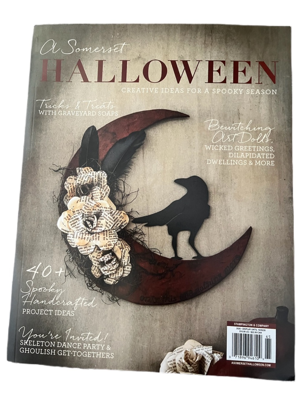 Stampington & Co Magazine. A Somerset Halloween Special Edition 2026.